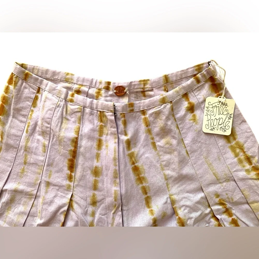 Free People Daydream Tie Dye Culotte Pants - Picture 5 of 7